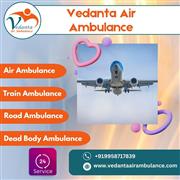 With a Team of Medical Professionals, take an Air Ambulance Right now in Kolkata