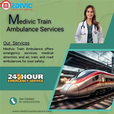 Medivic Train Ambulance in Guwahati is assembled simply, reaching even the farth