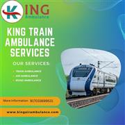 King Train ambulance in Guwahati provides health monitoring facility during tran