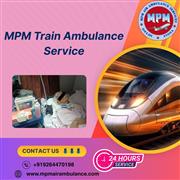 MPM Train Ambulance Services in Bangalore provides 24-hour care facilities