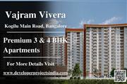 Vajram Vivera - Luxurious 3 & 4 BHK Apartments on Kogilu Main Road, Bangalore