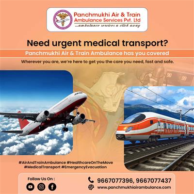 Panchmukhi Low Cost Air and Train Ambulance in Bangalore- resourceful solution
