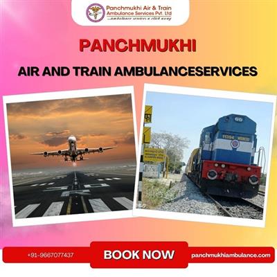 Book Hassle-free Panchmukhi Air and Train Ambulance Service in Bokaro