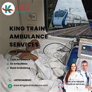 King Train Ambulance in Patna Attends the Patients Needs from Starting