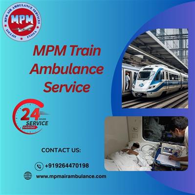 Book MPM Train Ambulance Services In Dibrugarh