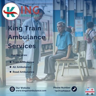You can get the Necessary Care from King Train Ambulance in Guwahati