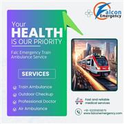 With the help of the Falc Emergency Train Ambulance in Guwahati, patients can ge