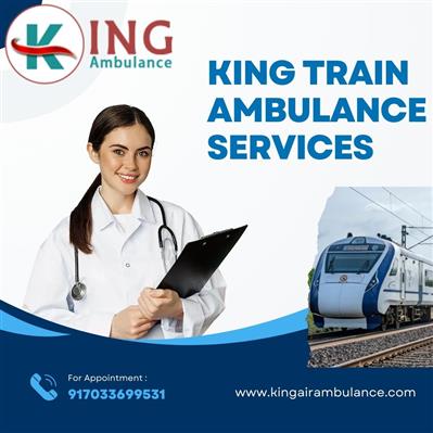 King Train Ambulance in Chennai so that the patient can be taken to the hospital