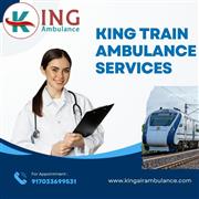 King Train Ambulance in Chennai so that the patient can be taken to the hospital