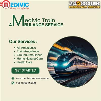 Medivic Train Ambulance in Bangalore Offers Personalized Patient Care for Shifti