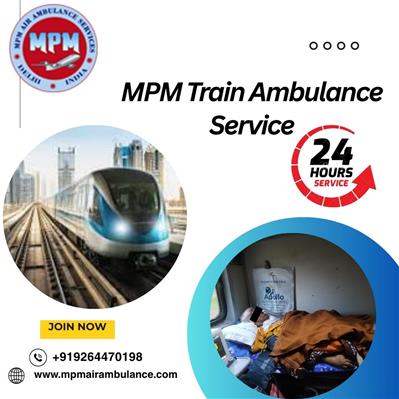 MPM Train Ambulance provides a transfer facility with an ICU in Dibrugarh