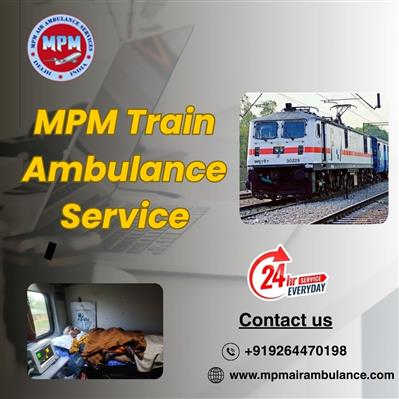 MPM Train Ambulance Provides 24-Hour Care During Transfer in Dibrugarh