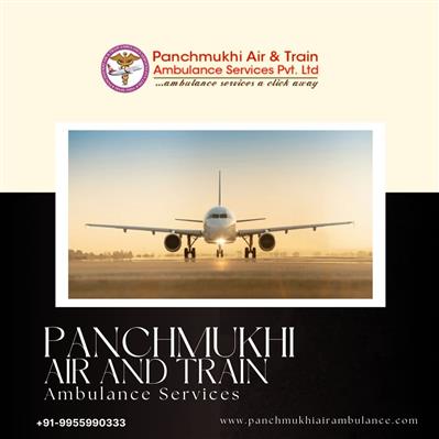 Now Get End to End Care Panchmukhi Air Ambulance in Delhi at Low Fare