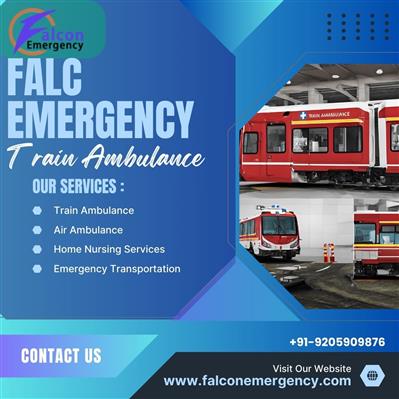 Falc Emergency Train Ambulance has a Well-Supervised Crew to Take Care in Banga