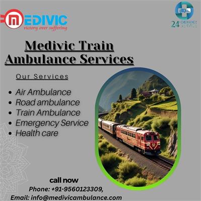 Medivic Train Ambulance Service in Guwahati