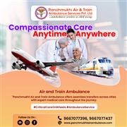 Panchmukhi Air and Train Ambulance in Delhi- Known for shifting patients
