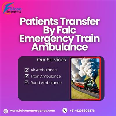 A Practical Medical Transporting Option in Patna is Falc Emergency Train Ambulan