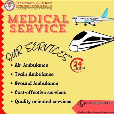 Panchmukhi Air and Train Ambulance in Kolkata- cost effective relocation mission