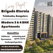 Brigade Eternia - Premium 3 & 4 BHK Apartments in Yelahanka, Bangalore