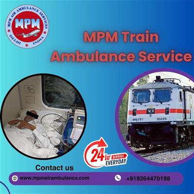 Get MPM Train Ambulance Services and ICU facilities in Gorakhpur