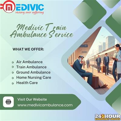 Proper Preparation before Starting is offered by Medivic Train Ambulance in Guwa