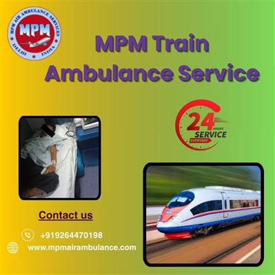 MPM Train Ambulance Service provides ICU Transfer in Jamshedpur