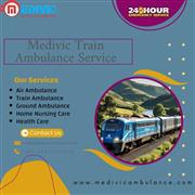 The Medivic Train Ambulance Services in Bangalore is available 24/7