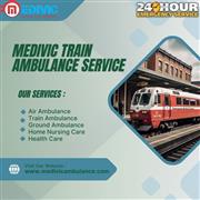 Life-saving is possible with the Medivic Train Ambulance Services in Mumbai