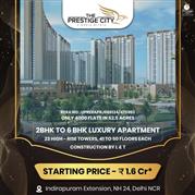 2 BHK to 6 BHK Apartment in Ghaziabad - The Prestige City