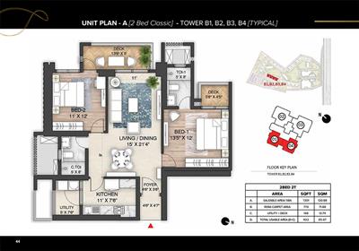 2 BHK to 6 BHK Apartment in Ghaziabad - The Prestige City
