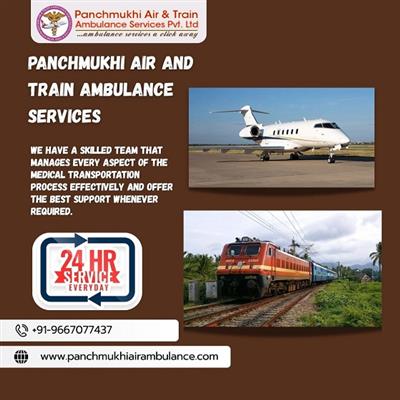 Panchmukhi Air and Train Ambulance Raipur with Top-grade Healthcare