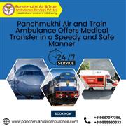 Utilize Panchmukhi Train Ambulance Service in Guwahati to ensure your well-being