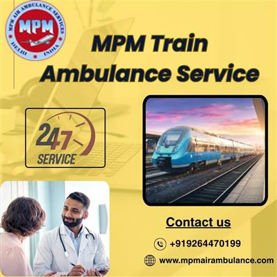 MPM Train Ambulance Services in Dibrugarh Provides ICU Transfer