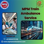 MPM train ambulance in Indore facilitates taking patients to the hospital