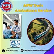 Send your loved ones safely by Train Ambulance with MPM in Jabalpur