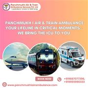 Hire Panchmukhi Train Ambulance Service in Hyderabad for compassionate care
