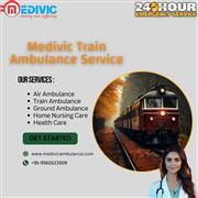 The Medivic Train Ambulance Ranchi takes into account the elevated intensity of