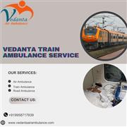 If each second counts, Vedanta Train Ambulance Services in Guwahati can help