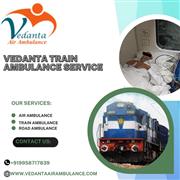 Vedanta Train Ambulance Services in Kolkata Decrease Medical Travelling Stress