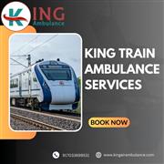 King Train Ambulance in Raipur Provides Comfortable Transportation to Patients