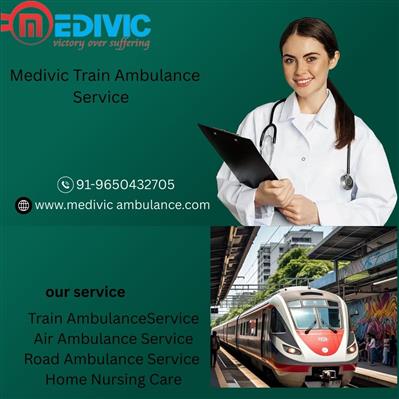 The Medivic Train Ambulance Bhopal takes into analysis the elevated intensity of