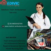 The Medivic Train Ambulance Bhopal takes into analysis the elevated intensity of