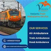 Vedanta Train Ambulance in Dibrugarh has Access to advanced medical equipment