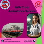 MPM Train Ambulance in Raipur provides transfer facilities at an affordable cost