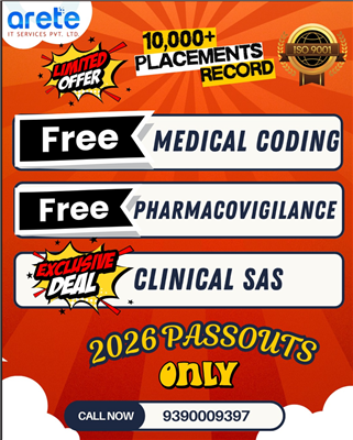 Free Medical Coding & Pharmacovigilance Training | 2026 Passouts Only
