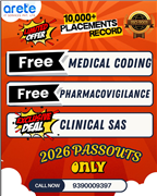Free Medical Coding & Pharmacovigilance Training | 2026 Passouts Only