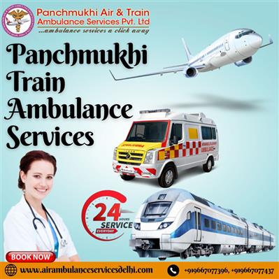 Utilize Panchmukhi Train Ambulance Service in Kochi to obtain life support