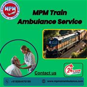 The patient was taken to the hospital by the MPM train ambulance in Varanasi