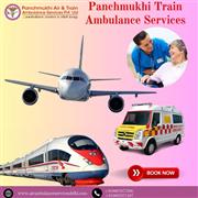 Use Panchmukhi Train Ambulance Service in Visakhapatnam to receive life-saving