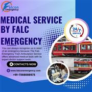 Using the Falc Emergency Train Ambulance in Ranchi to convey the patient remains